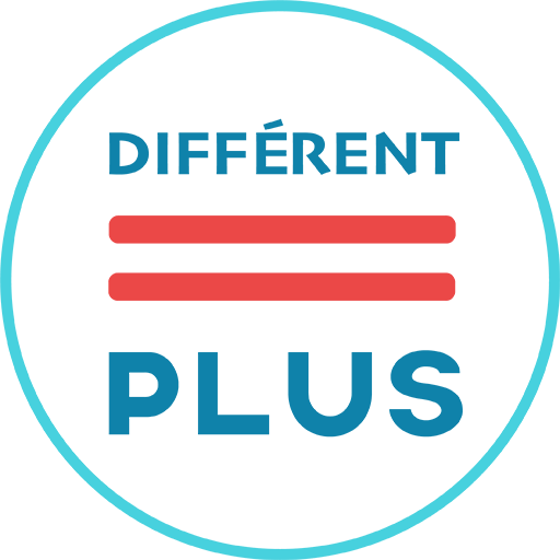 Logo Différent Egale Plus